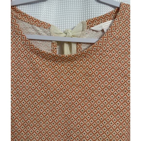 LC NWOT Women's M Cottagecore Floral Lace Bow Long Sleeve Top Soft Girl Coquette - Picture 6 of 11